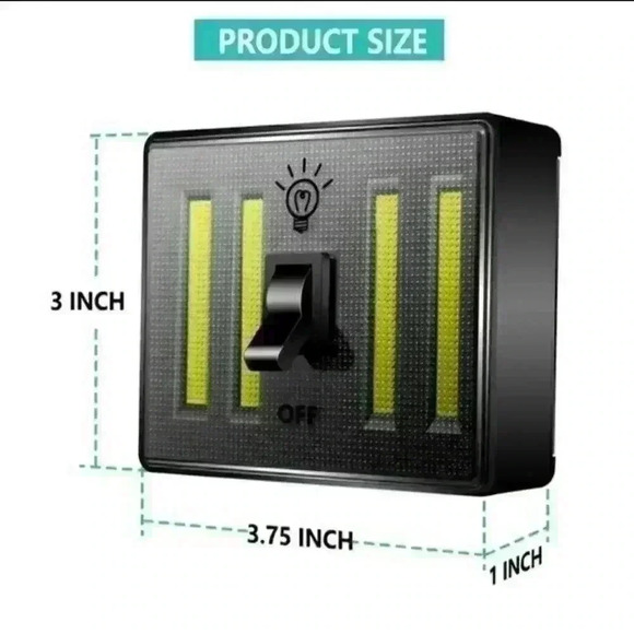 LED Night Light, 6W 500 Lumen COB Emergency Lights - Picture 1 of 9